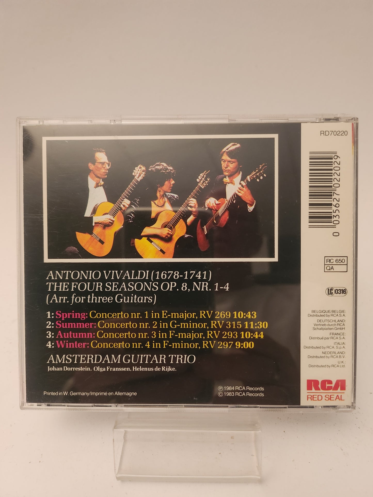 Amsterdam Guitar Trio CD