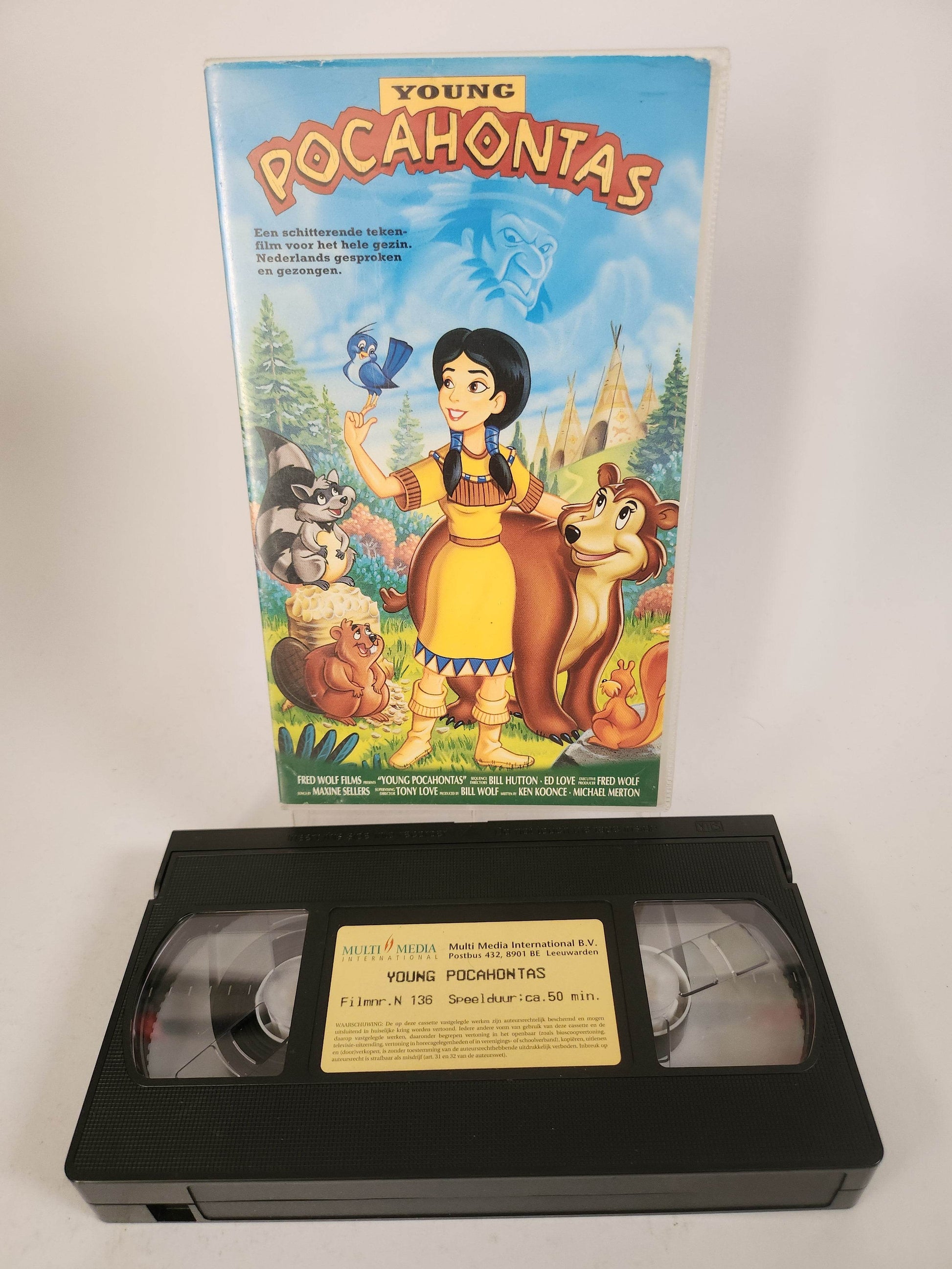 Young Pocahontas VHS Kids - Feniks Gameshop