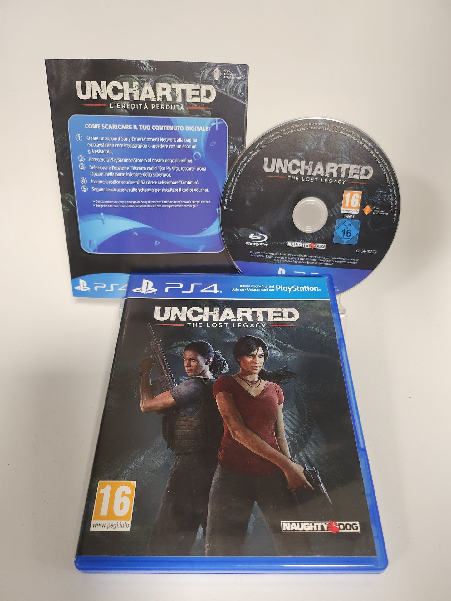 Uncharted: the Lost Legacy Playstation 4