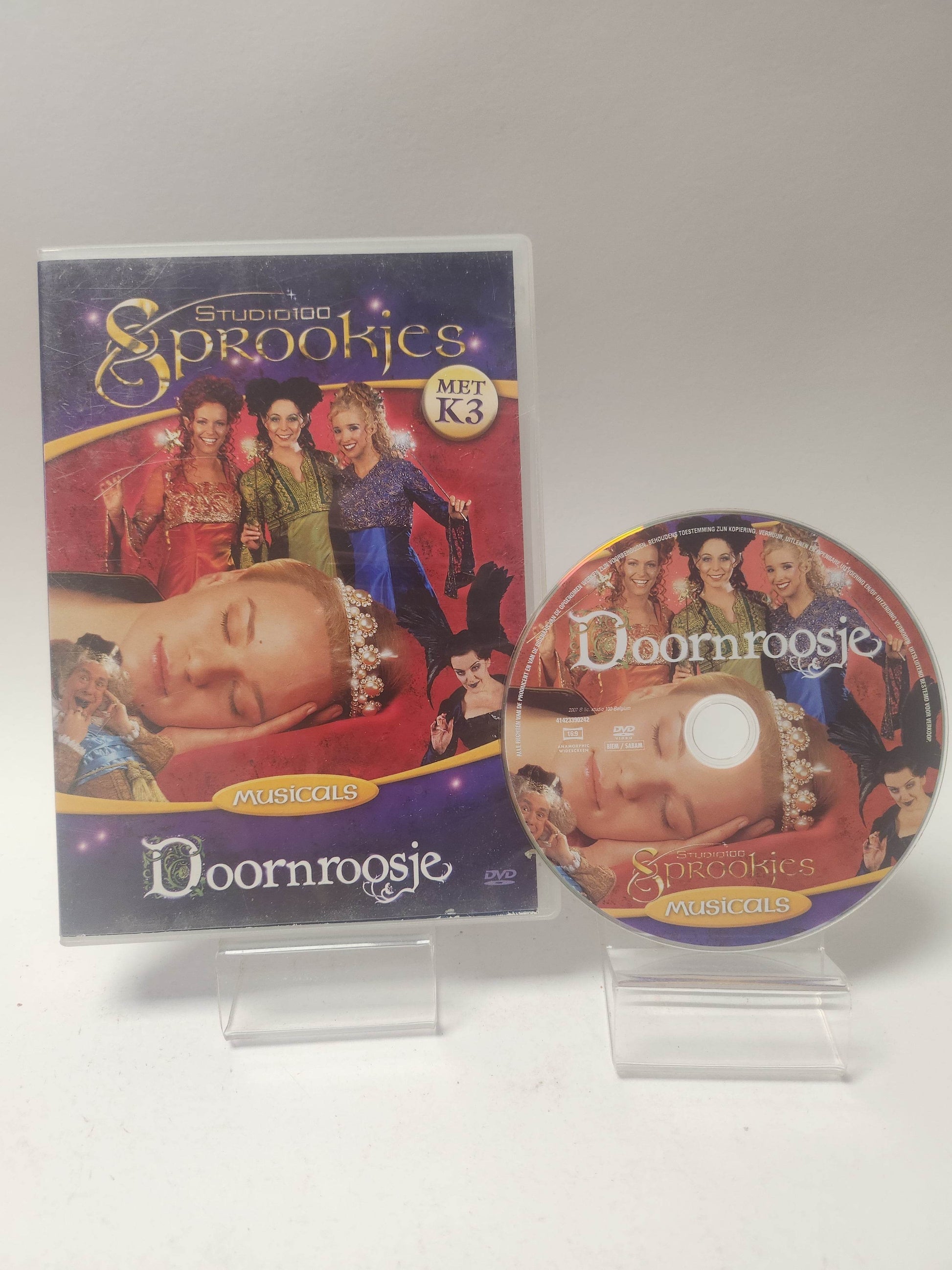 Doornroosje Musical met K3 DVD - Feniks Gameshop