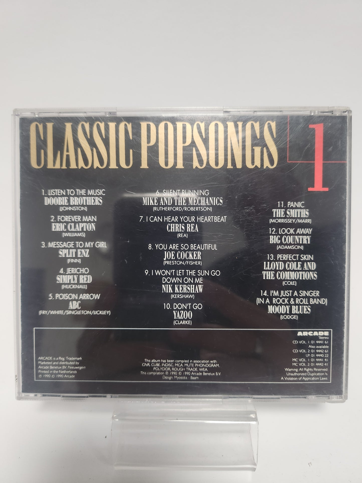 Classic Pop Songs Volume 1 CD
