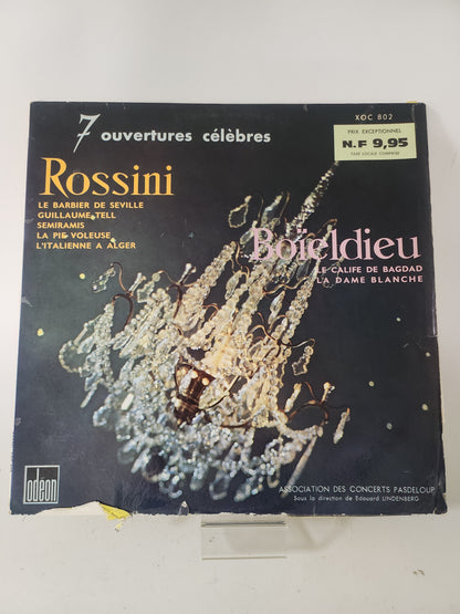 7 Ouvertures Celebres: Rossini & Boïeldieu LP Vinyl