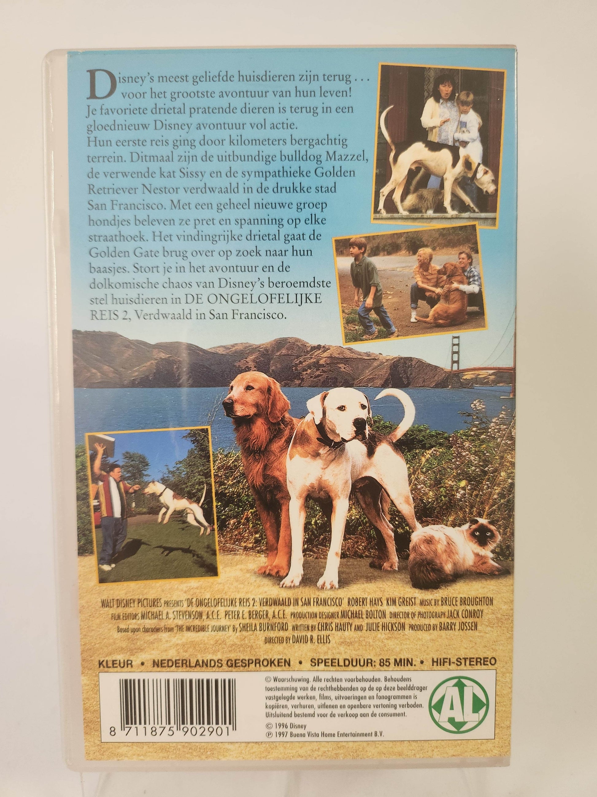 Ongelofelijke Reis 2: Verdwaald in San Francisco VHS Kids - Feniks Gameshop