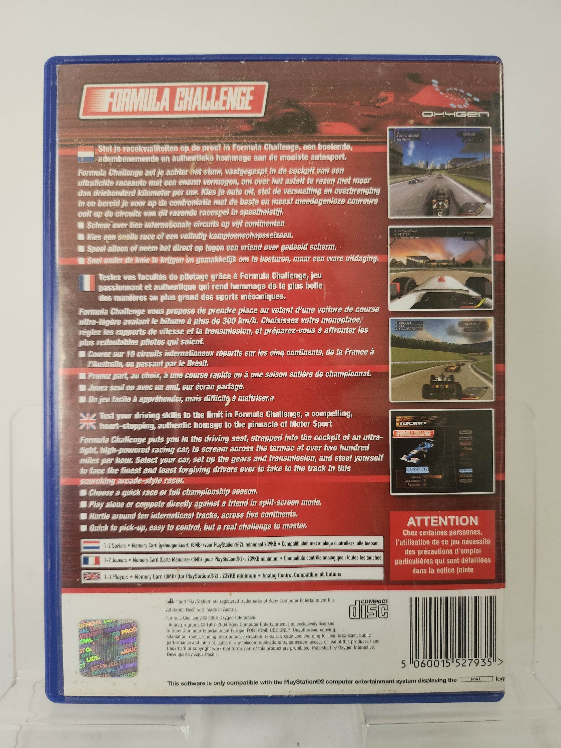 Formula Challenge Playstation 2 - Feniks Gameshop