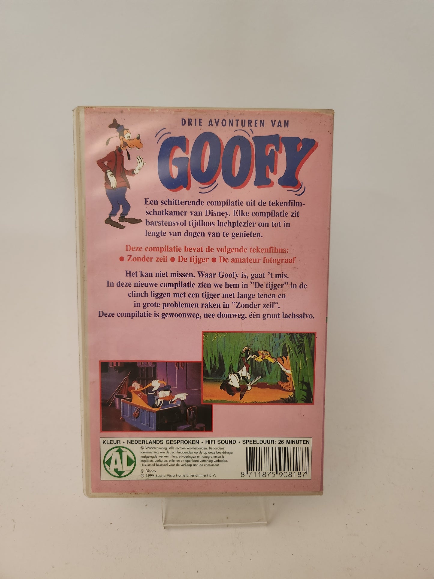 Goofy: Drie Avonturen VHS Kids