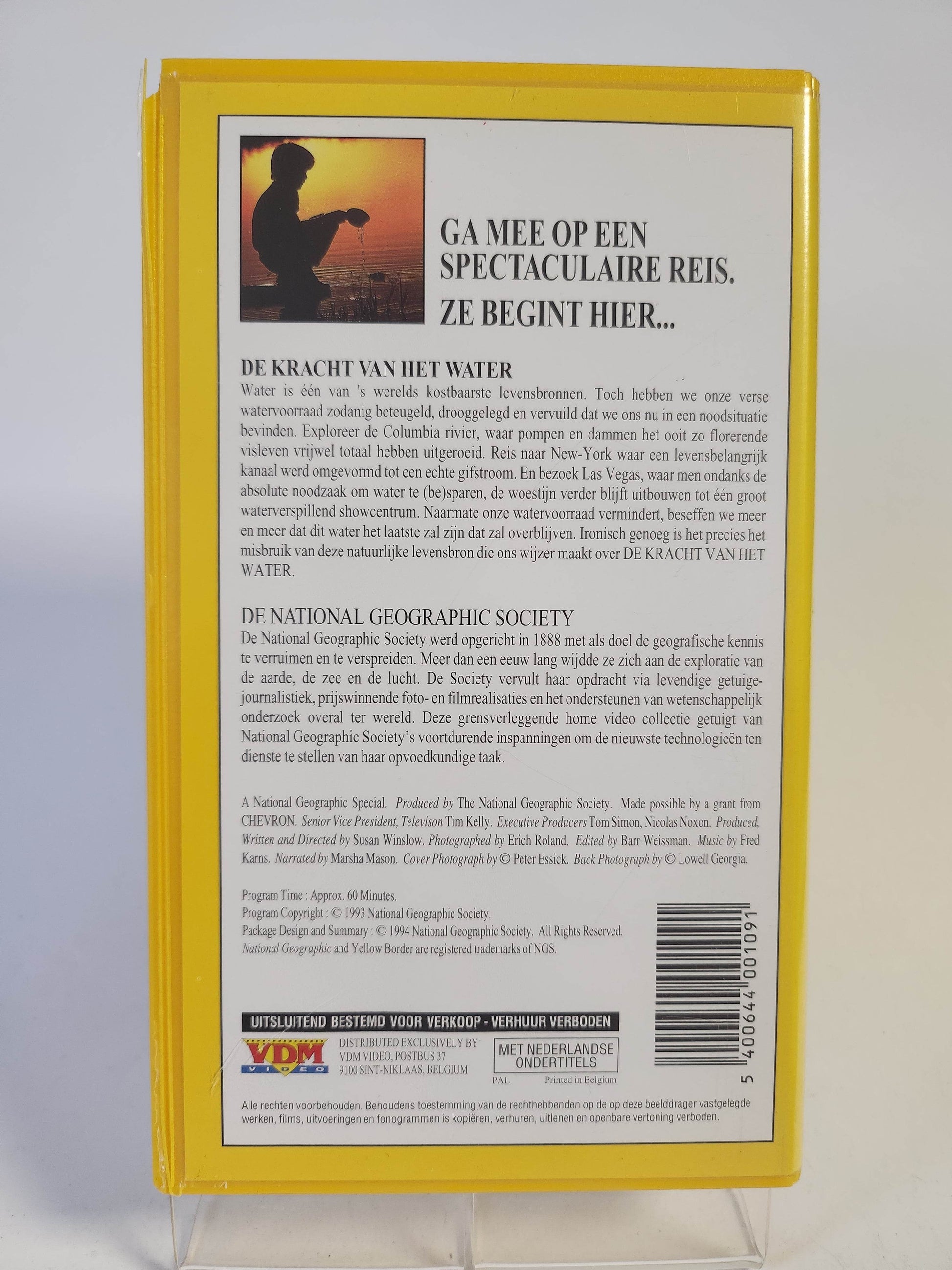National Geographic: de Kracht van het Water VHS - Feniks Gameshop