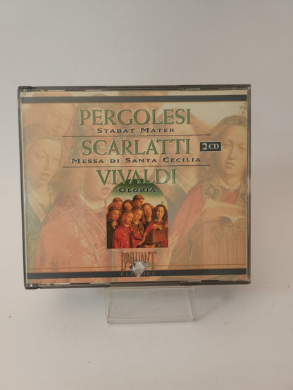 Pergolesi/ Scarlatti/ Vivaldi Dubbel CD