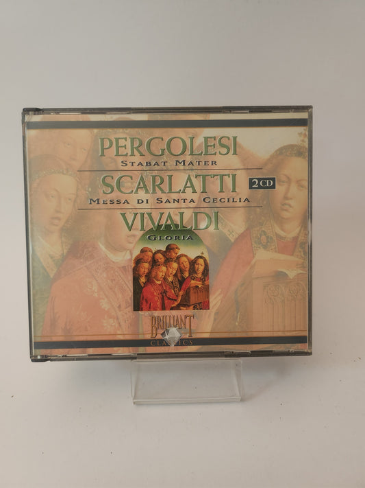 Pergolesi/ Scarlatti/ Vivaldi Dubbel CD