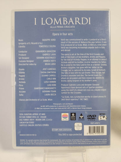 Verdi: I Lombardi DVD Muziek - Feniks Gameshop