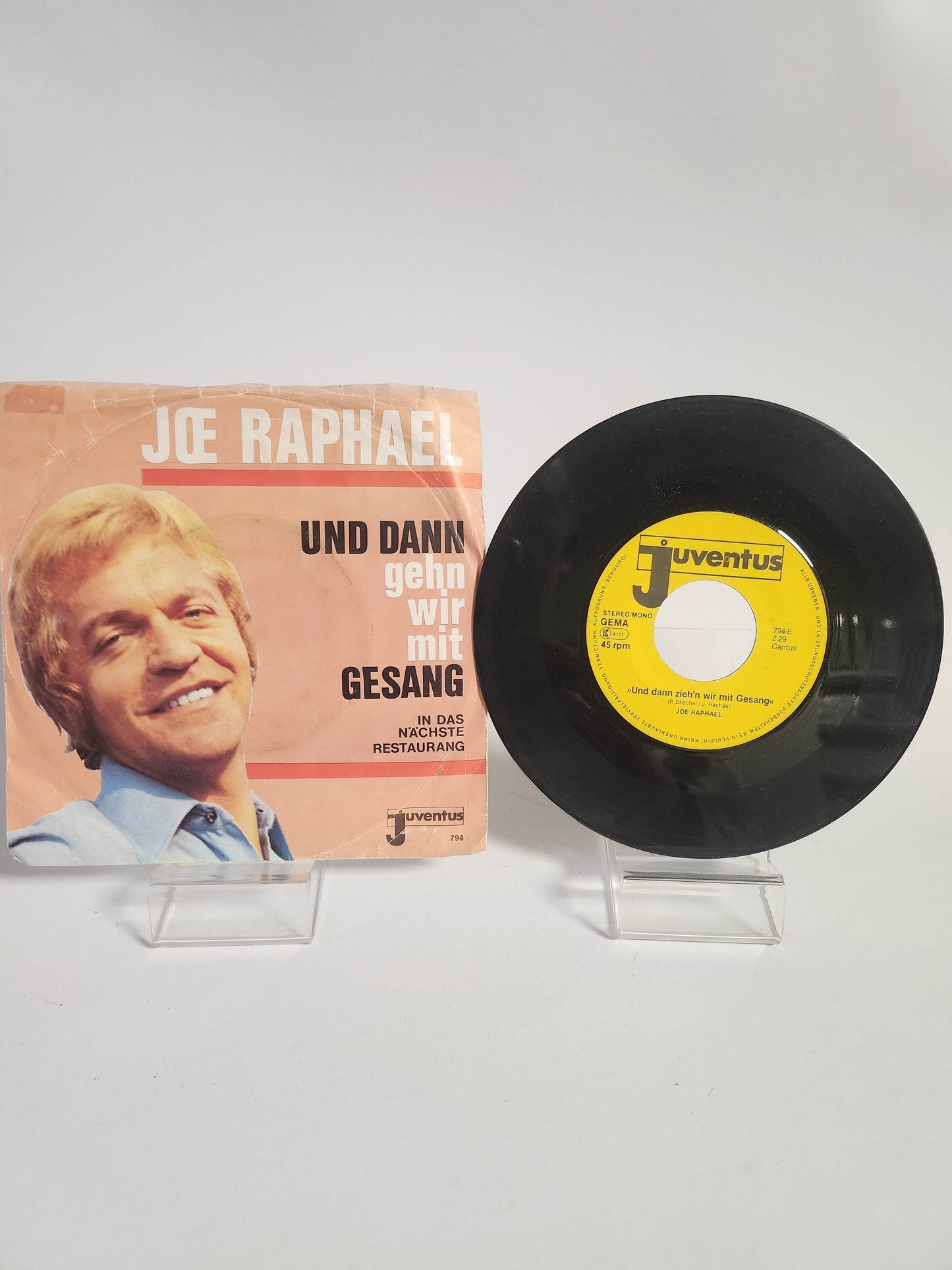 Joe Raphael: Und Dann Gehn Wir Mit Gesang Single Vinyl - Feniks Gameshop