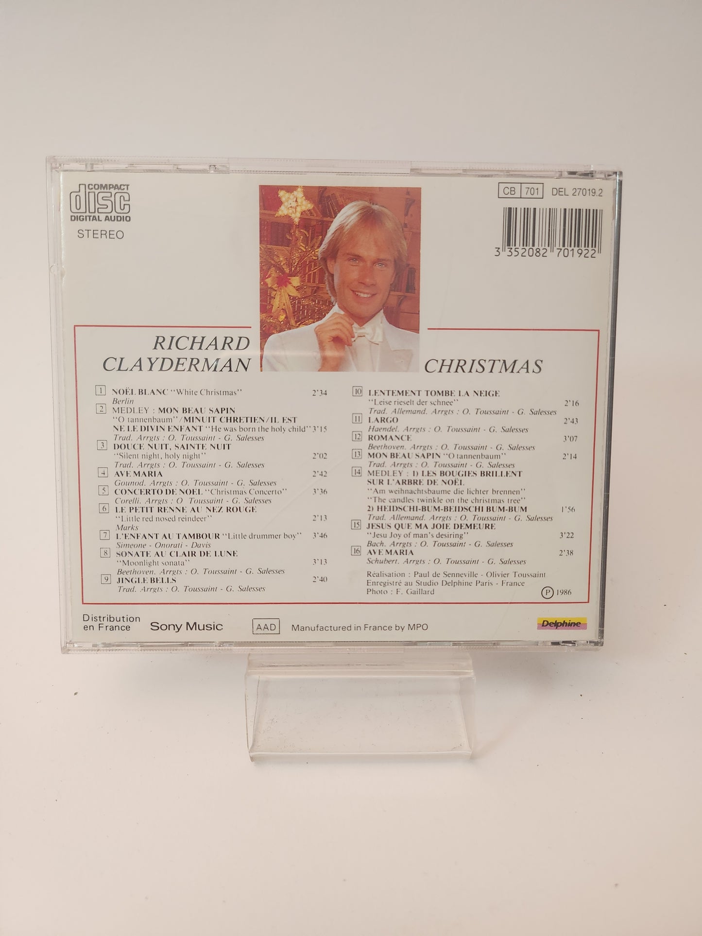 Richard Clayderman: Christmas CD