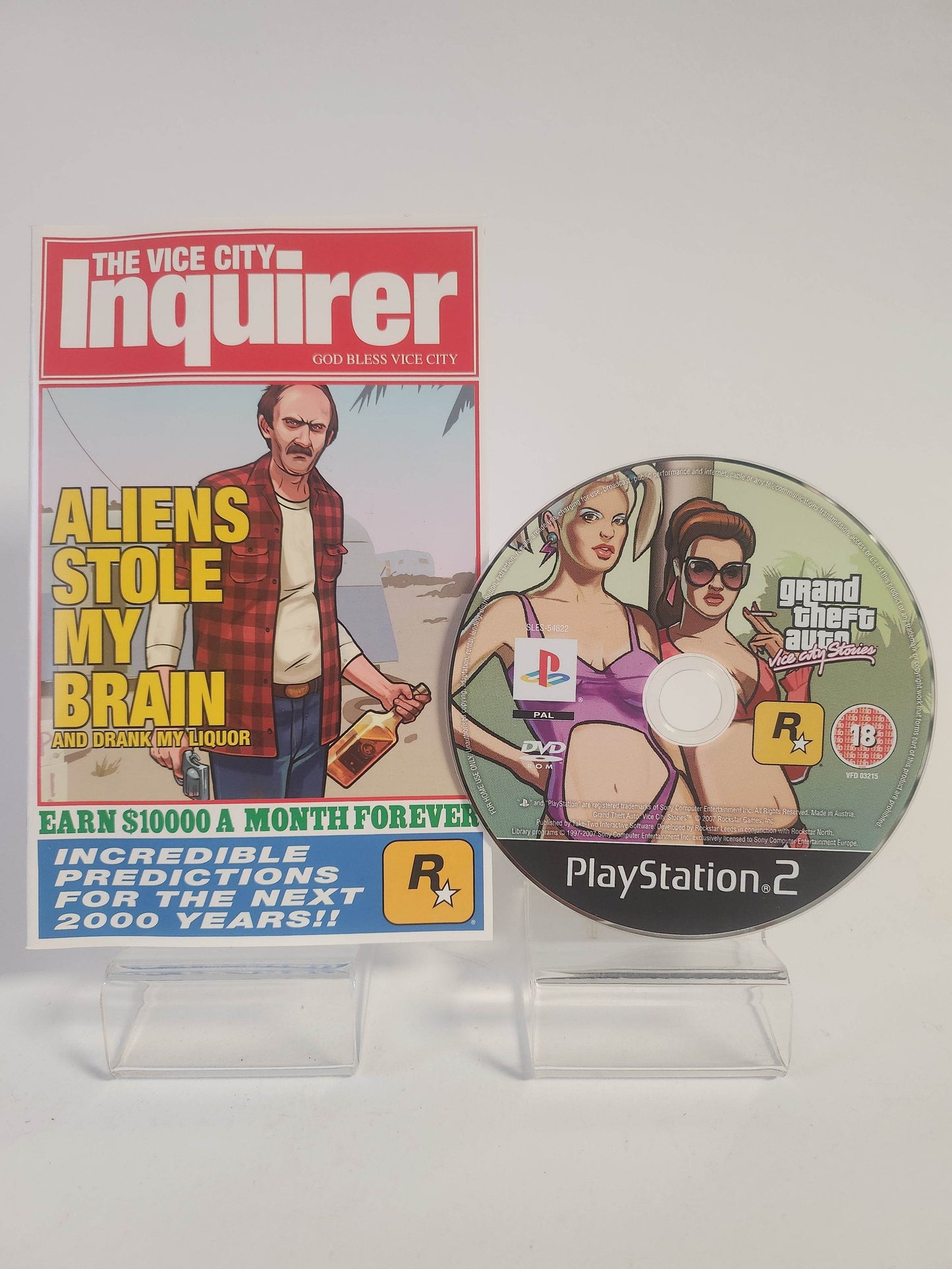 Grand Theft Auto Vice City Stories (No Map) PlayStation 2 - Feniks Gameshop