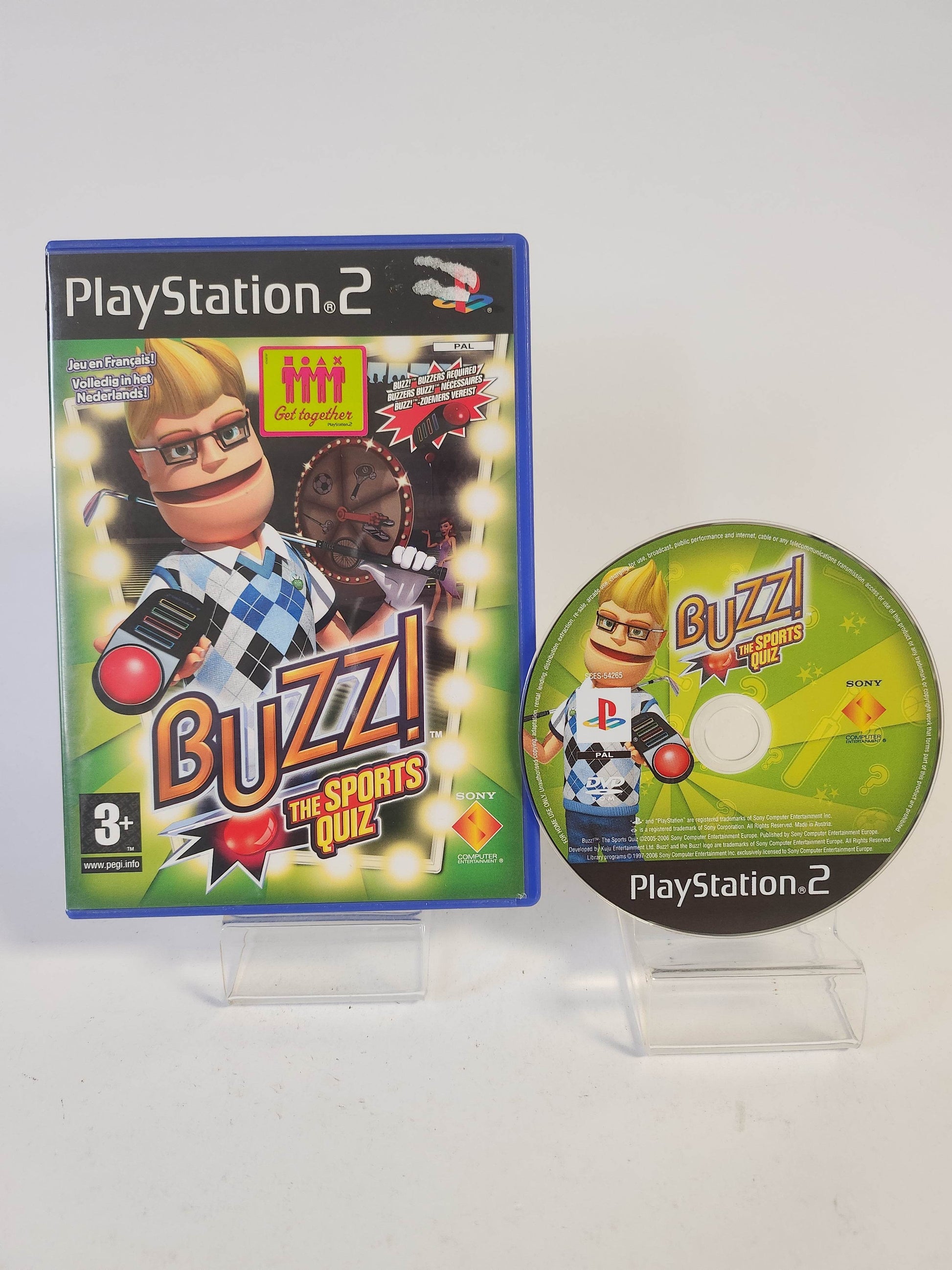 Buzz The Sports Quiz ( No Book) Playstation 2 - Feniks Gameshop