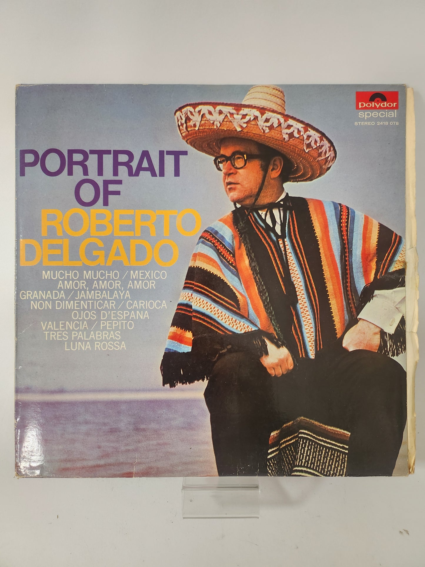 Portrait of Roberto Delgado LP Vinyl