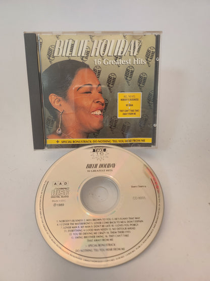 Billie Holiday: 16 Greatest Hits CD