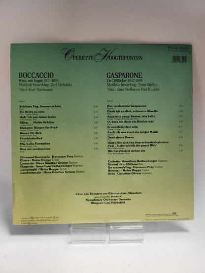 Operette Hoogtepunten: Boccaccio & Gasparone LP Vinyl