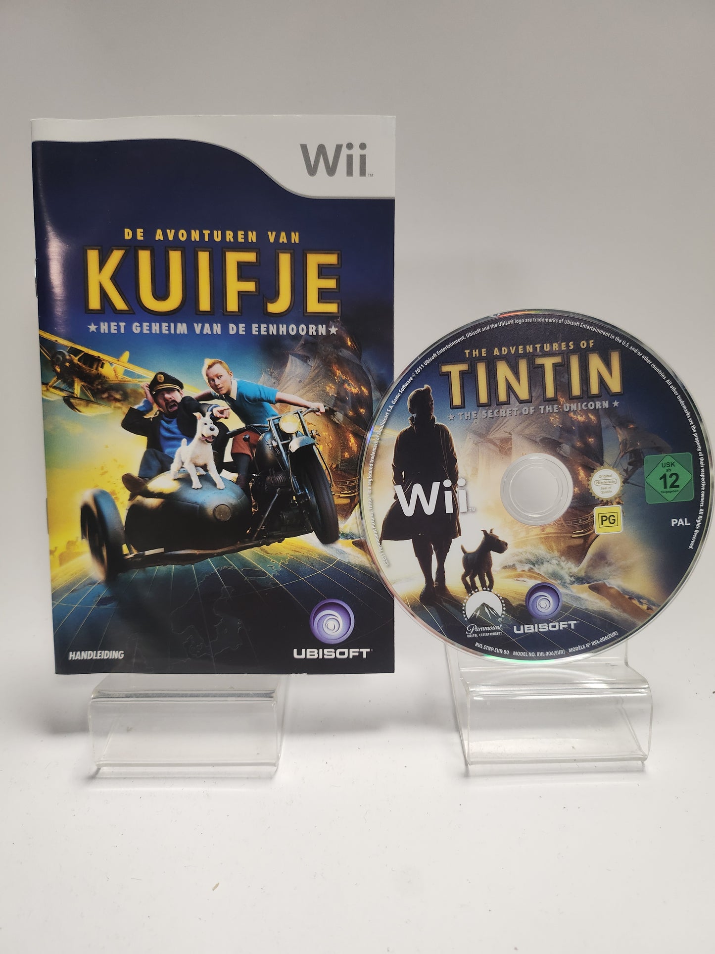 Avonturen van Kuifje het Geheim van de Eenhoorn Nintendo Wii