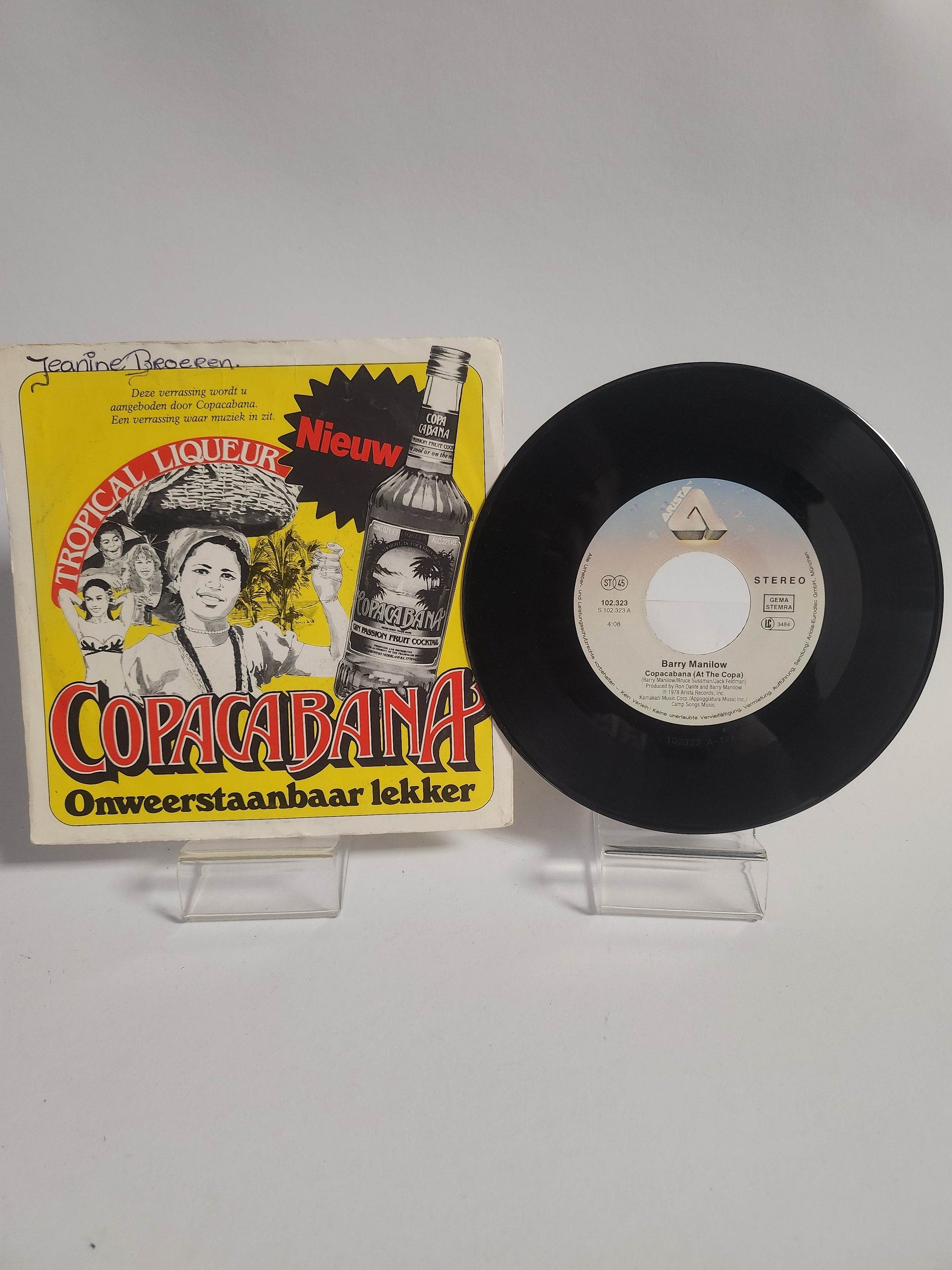 Barry Manilow: Copacabana Single Vinyl - Feniks Gameshop