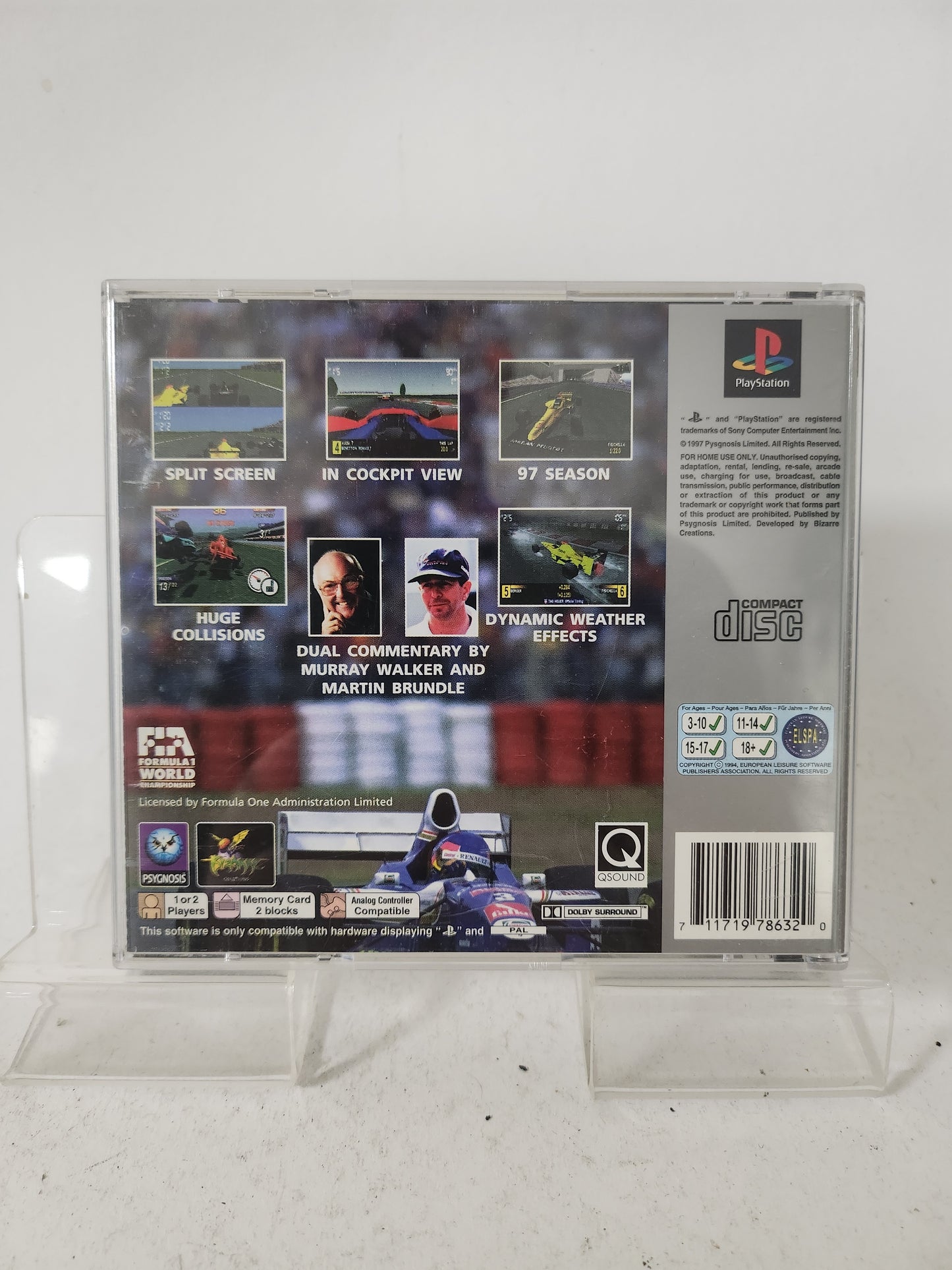 Formula 1 '97 Platinum Playstation 1