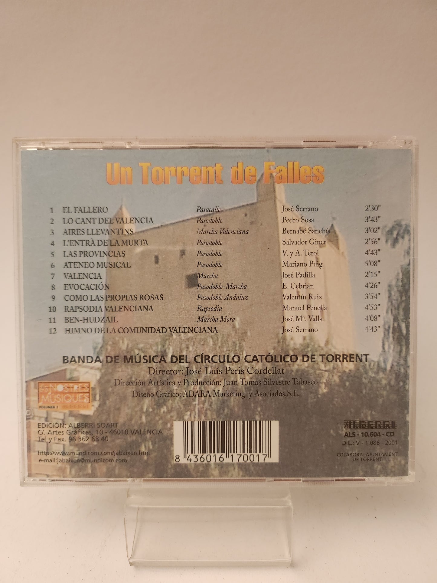 Un Torrent de Falles CD