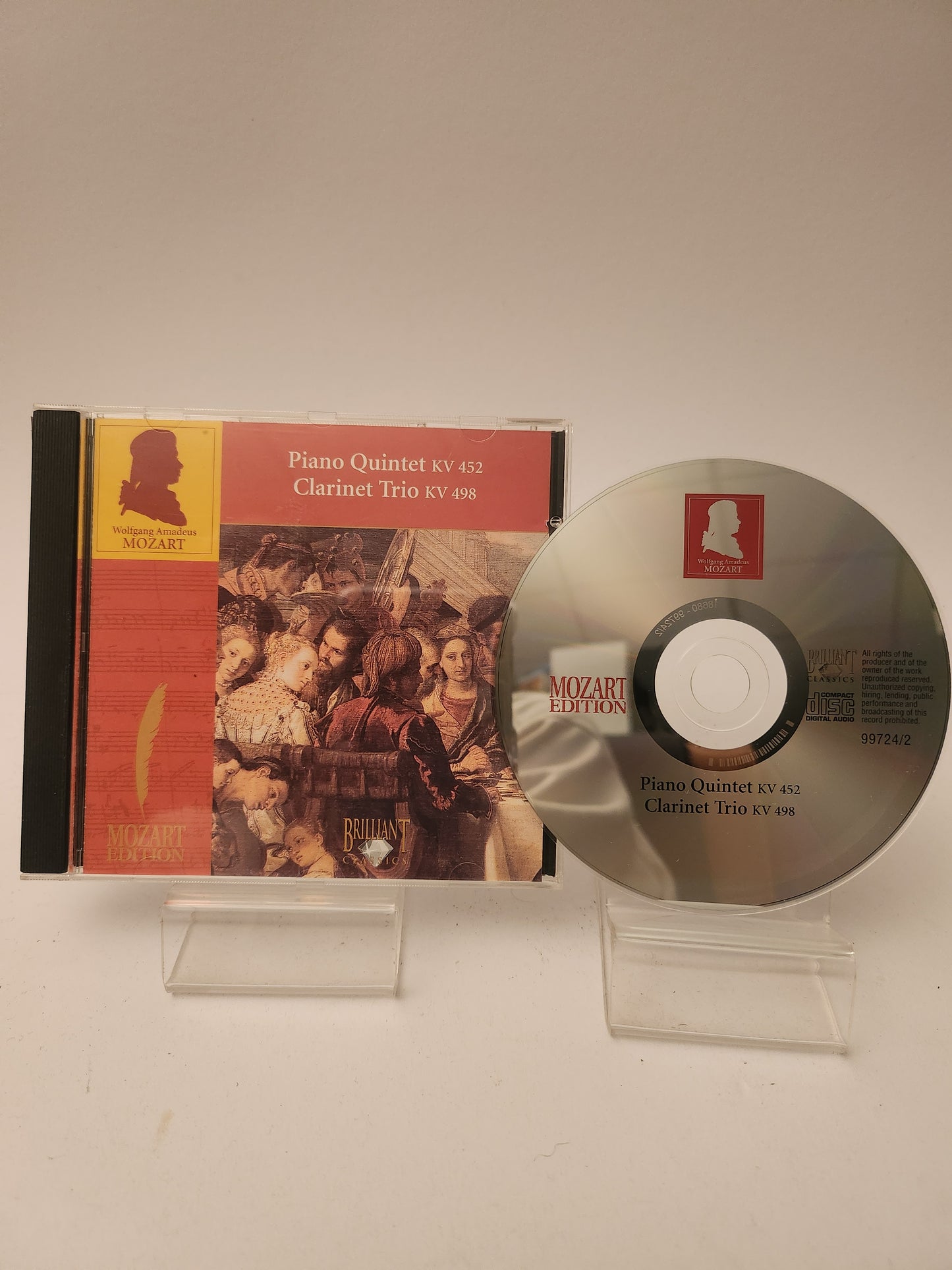 Piano Quintet & Clarinet Trio Mozart Edition CD