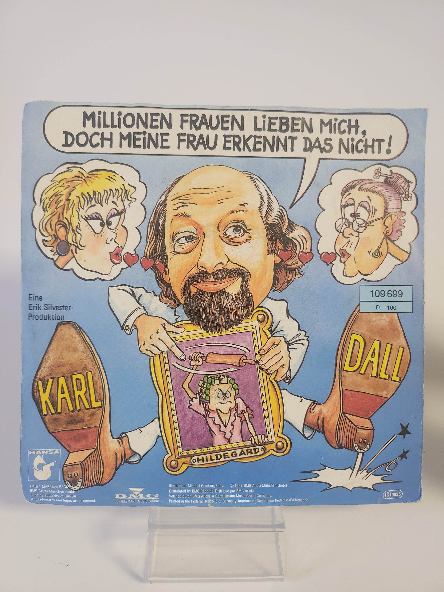 Karl Dall: Millionen Frauen lieben Mich Single Vinyl - Feniks Gameshop