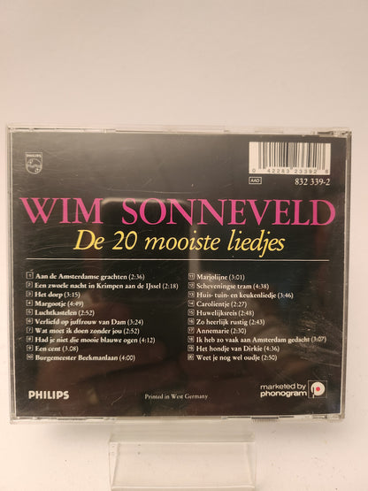 De 20 Mooiste Liedjes Wim Sonneveld CD