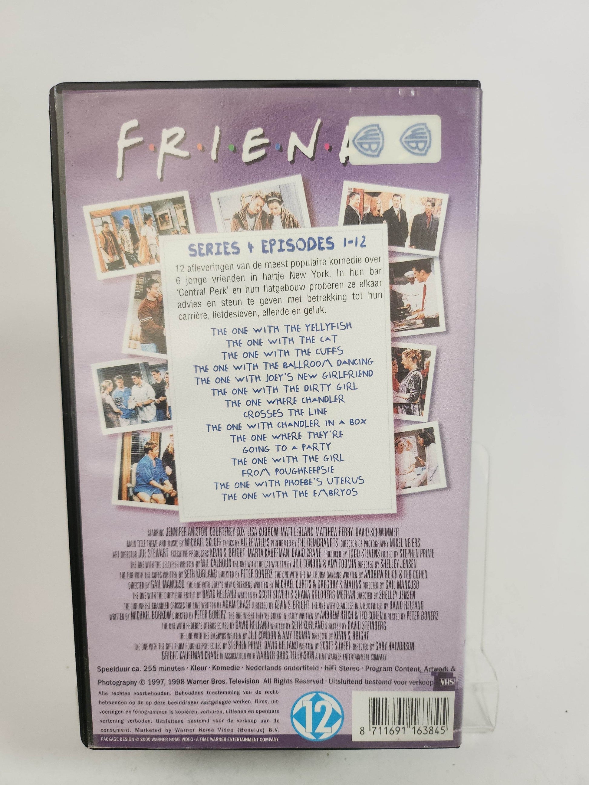 Friends Series 4 Episodes 1 - 12 VHS - Feniks Gameshop