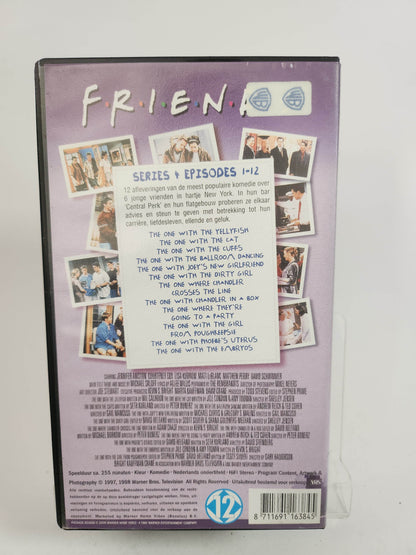 Friends Series 4 Episodes 1 - 12 VHS - Feniks Gameshop