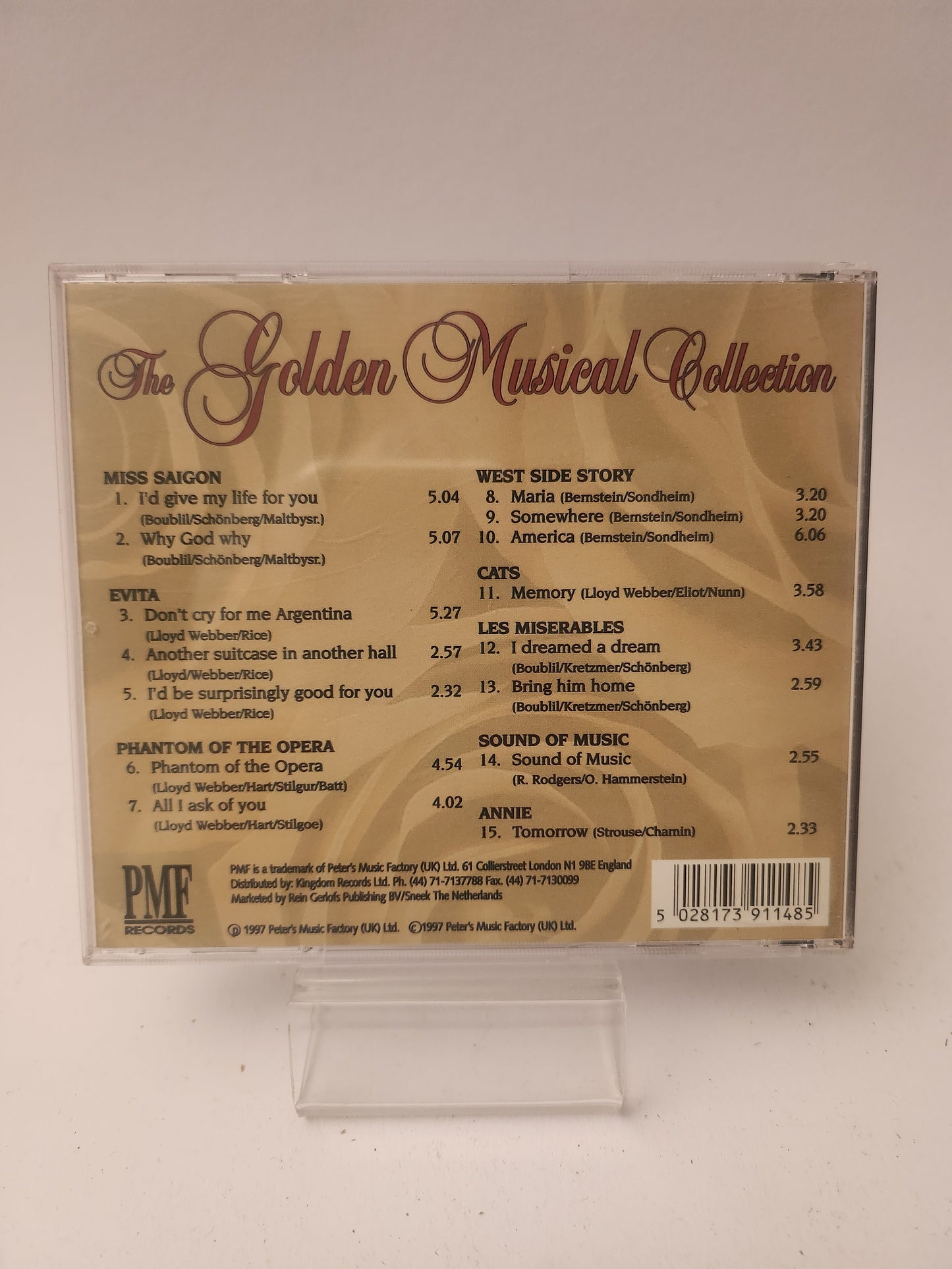 The Golden Musical Collection CD