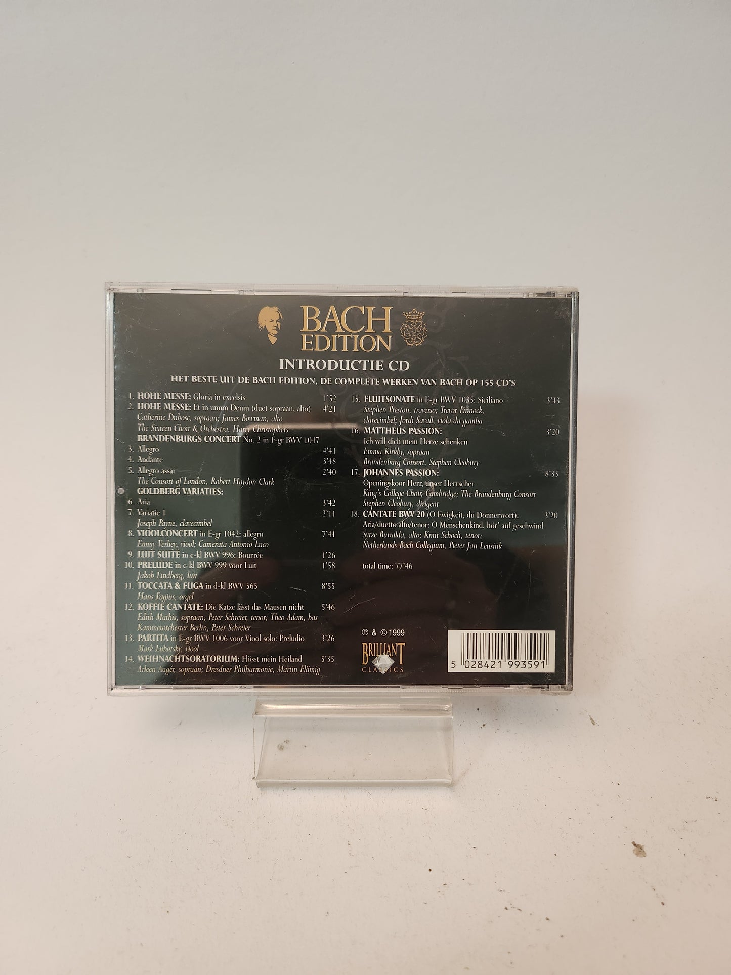 Bach Edition: Introductie CD
