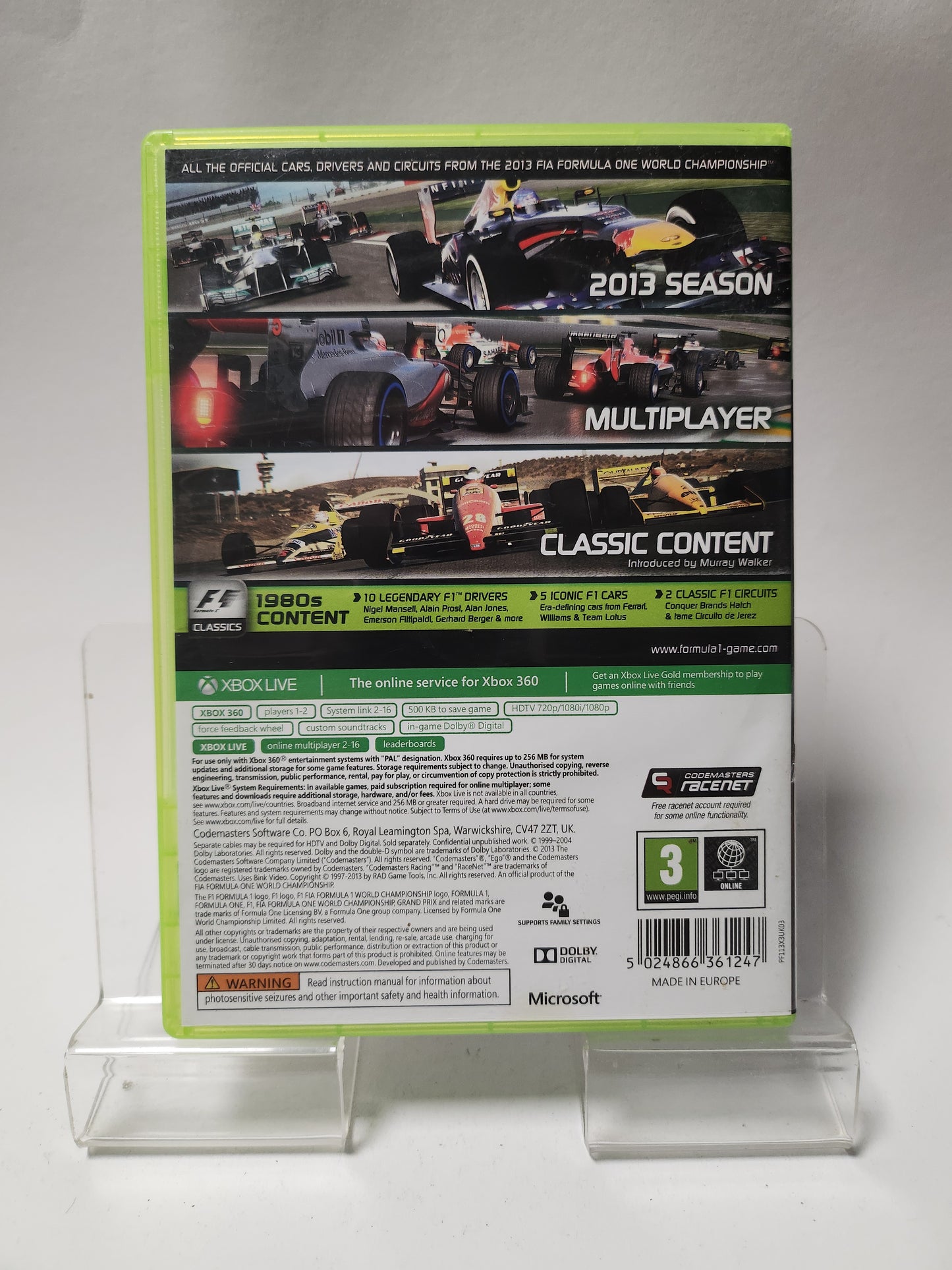 Formula 1 2013 Xbox 360