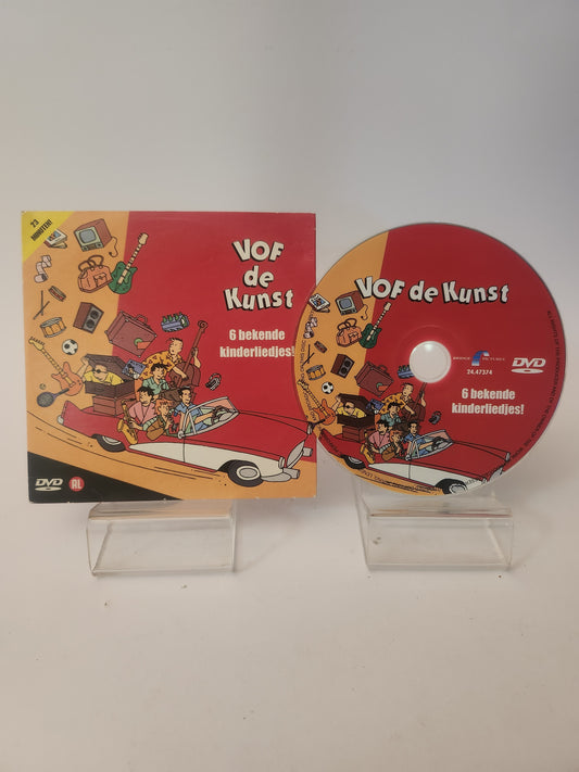 VOF de Kunst: 6 Bekende Kinderliedjes DVD Kids