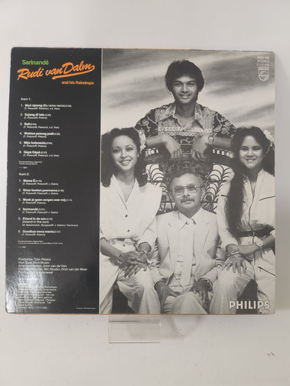 Sarinande: Rudi van Dalm and his Raindrops LP Vinyl
