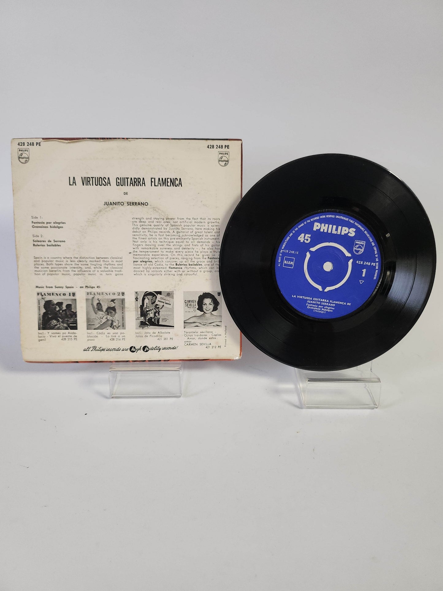Juanito Serrano: La Virtuosa Cuitarra Flamenca Single Vinyl - Feniks Gameshop
