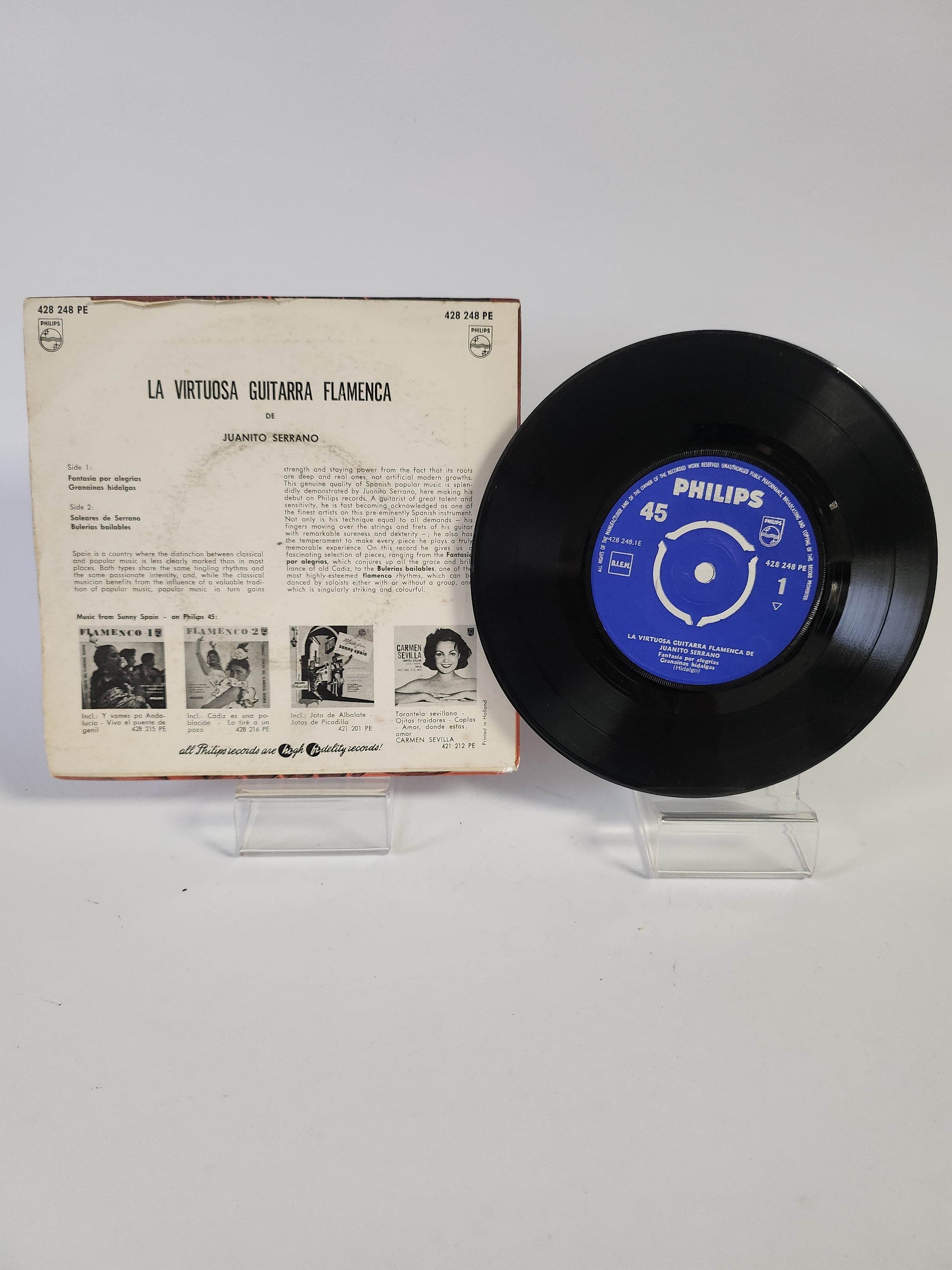 Juanito Serrano: La Virtuosa Cuitarra Flamenca Single Vinyl - Feniks Gameshop
