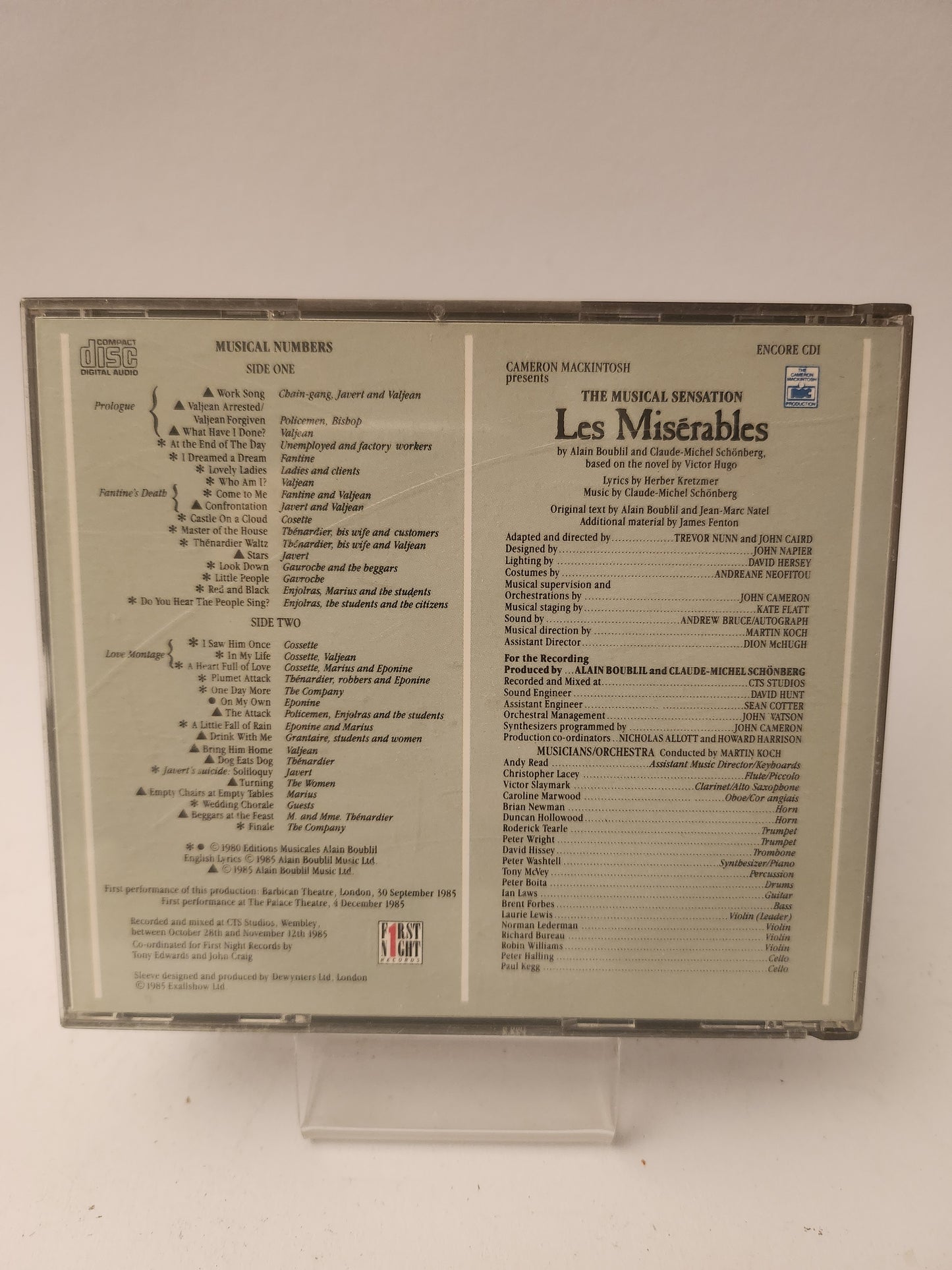 Les Misérables CD