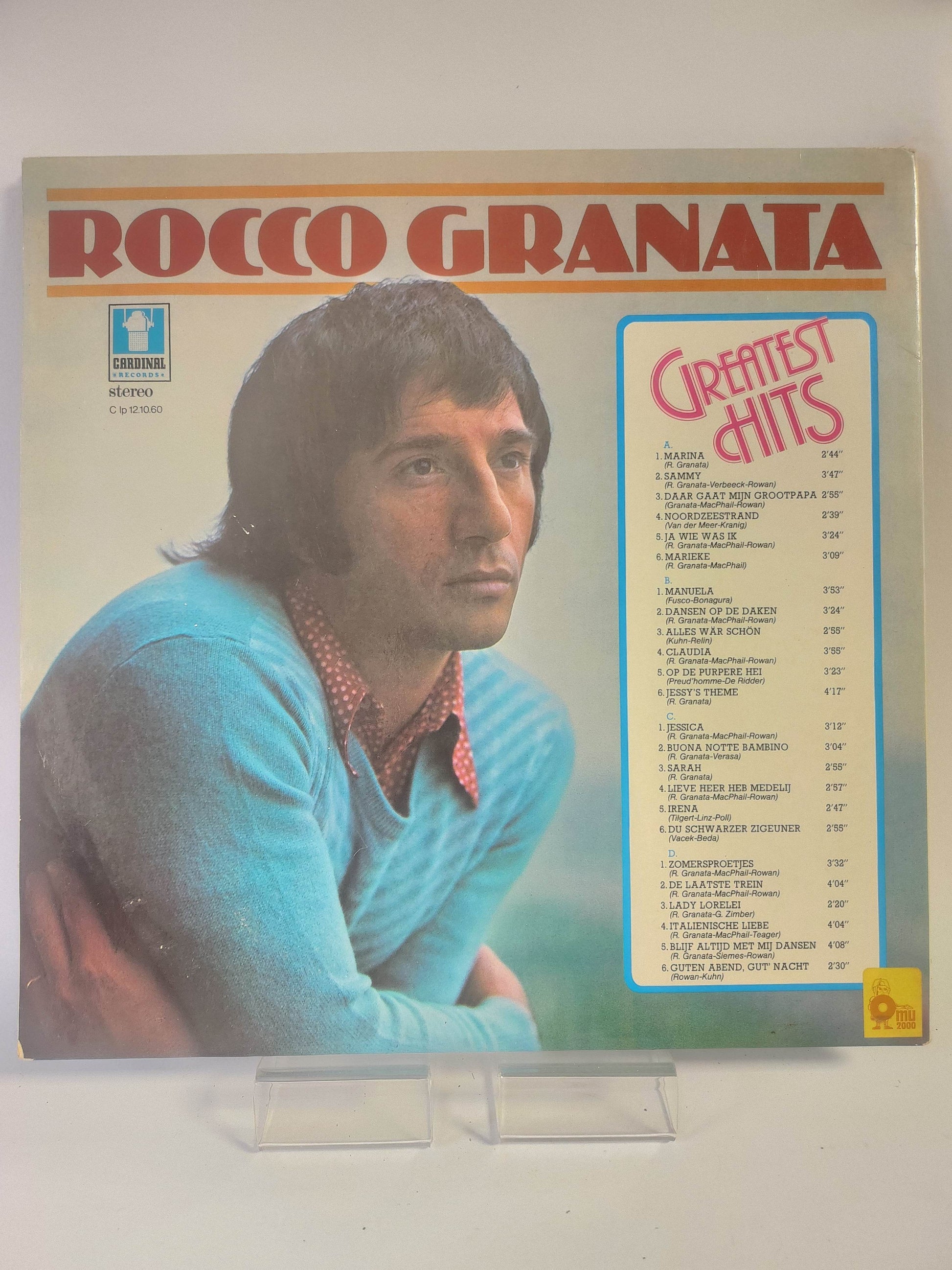 Rocco Granata: Greatest Hits LP Vinyl - Feniks Gameshop