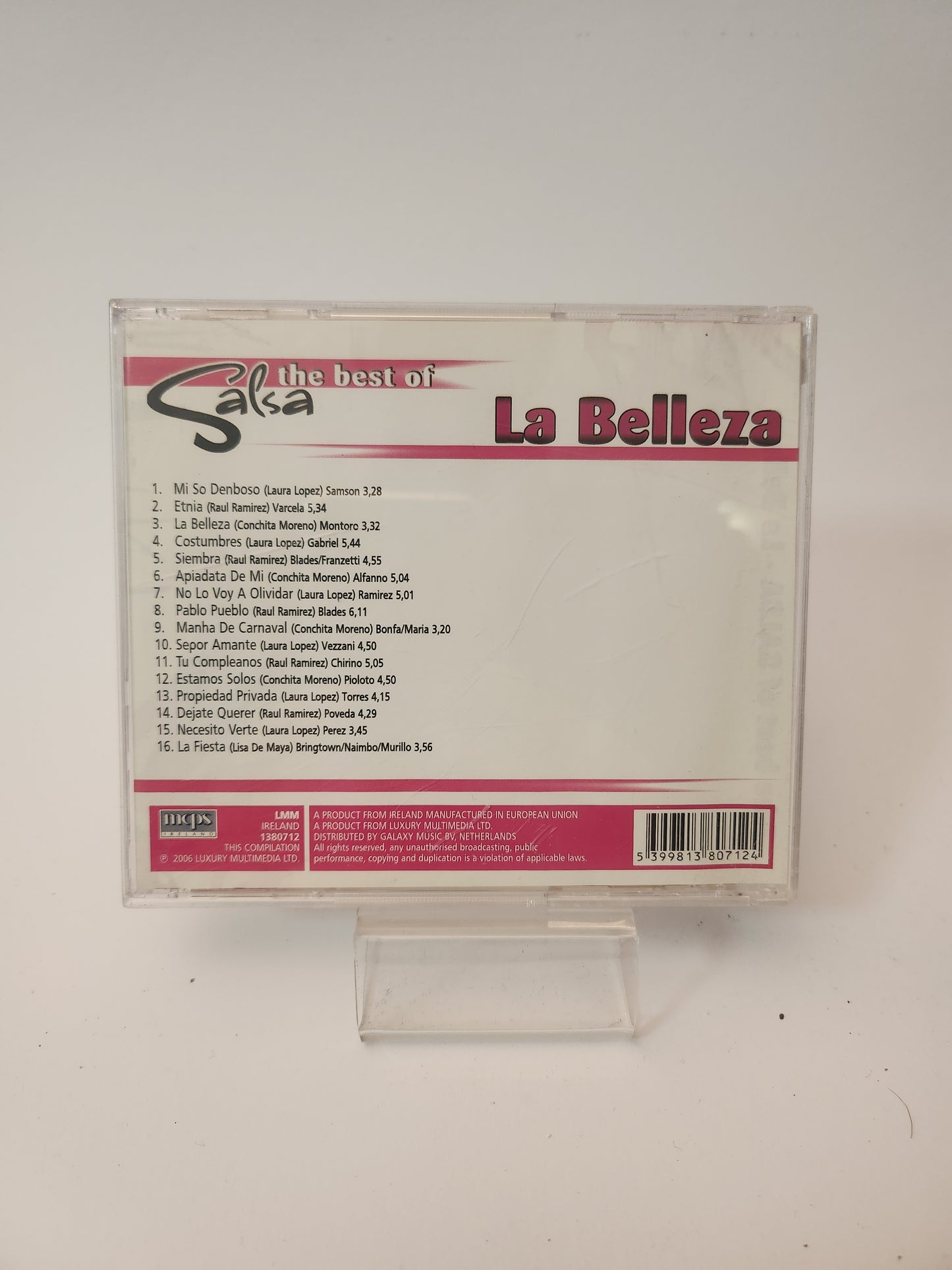 Best of Salsa: La Belleza CD