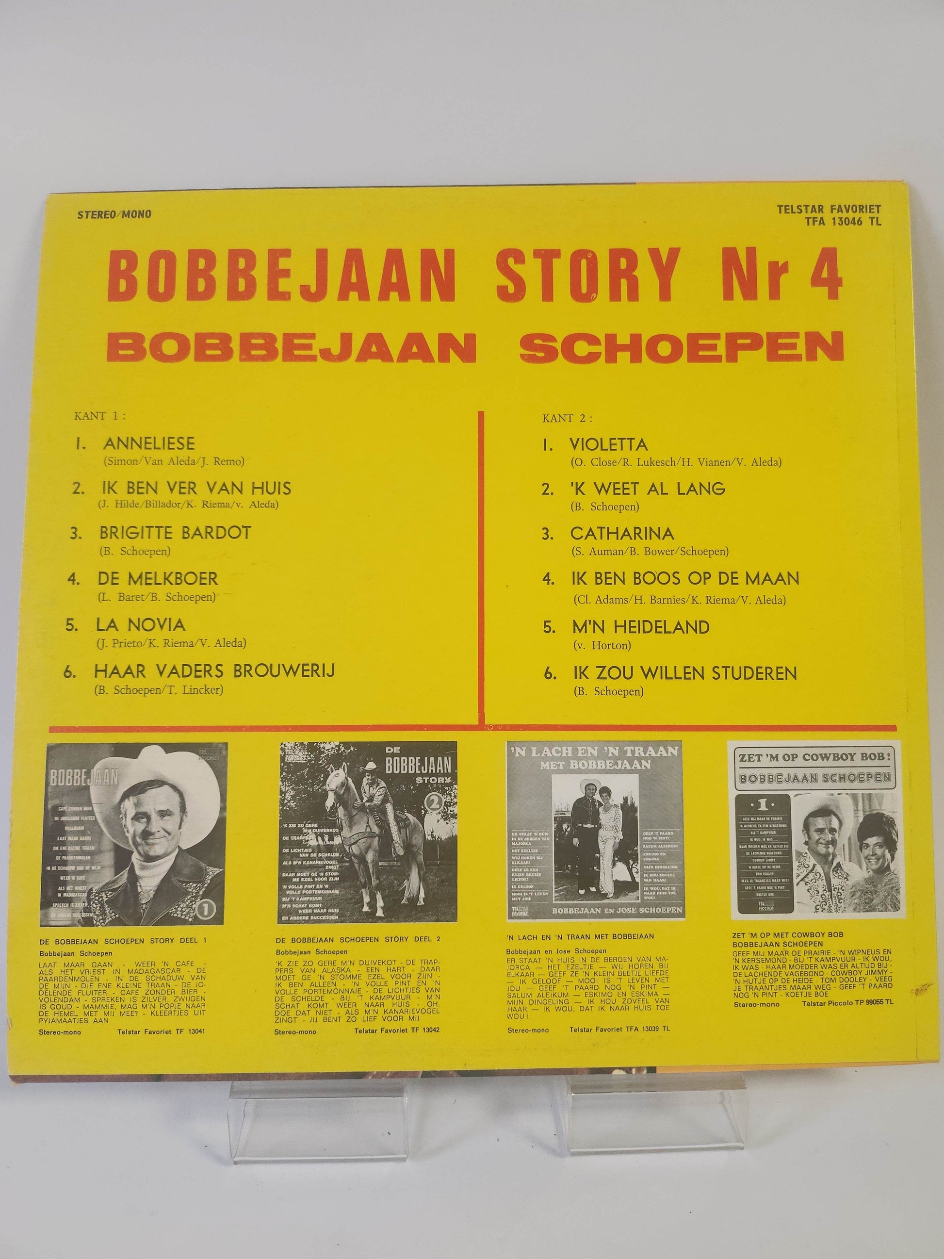 Bobbejaan Story 4 LP Vinyl - Feniks Gameshop