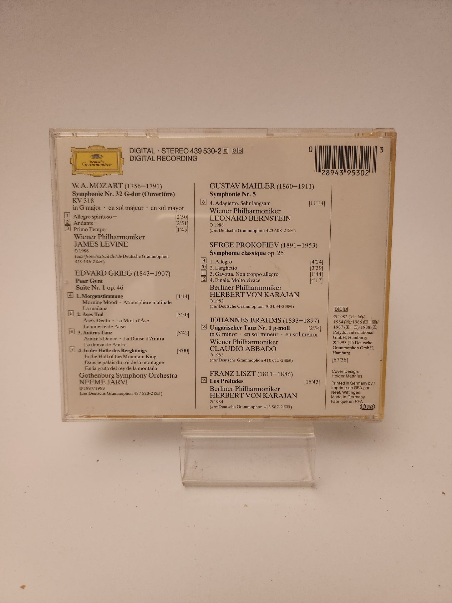 Deutsche Grammophon: the Orchestral Sampler Volume 2 CD