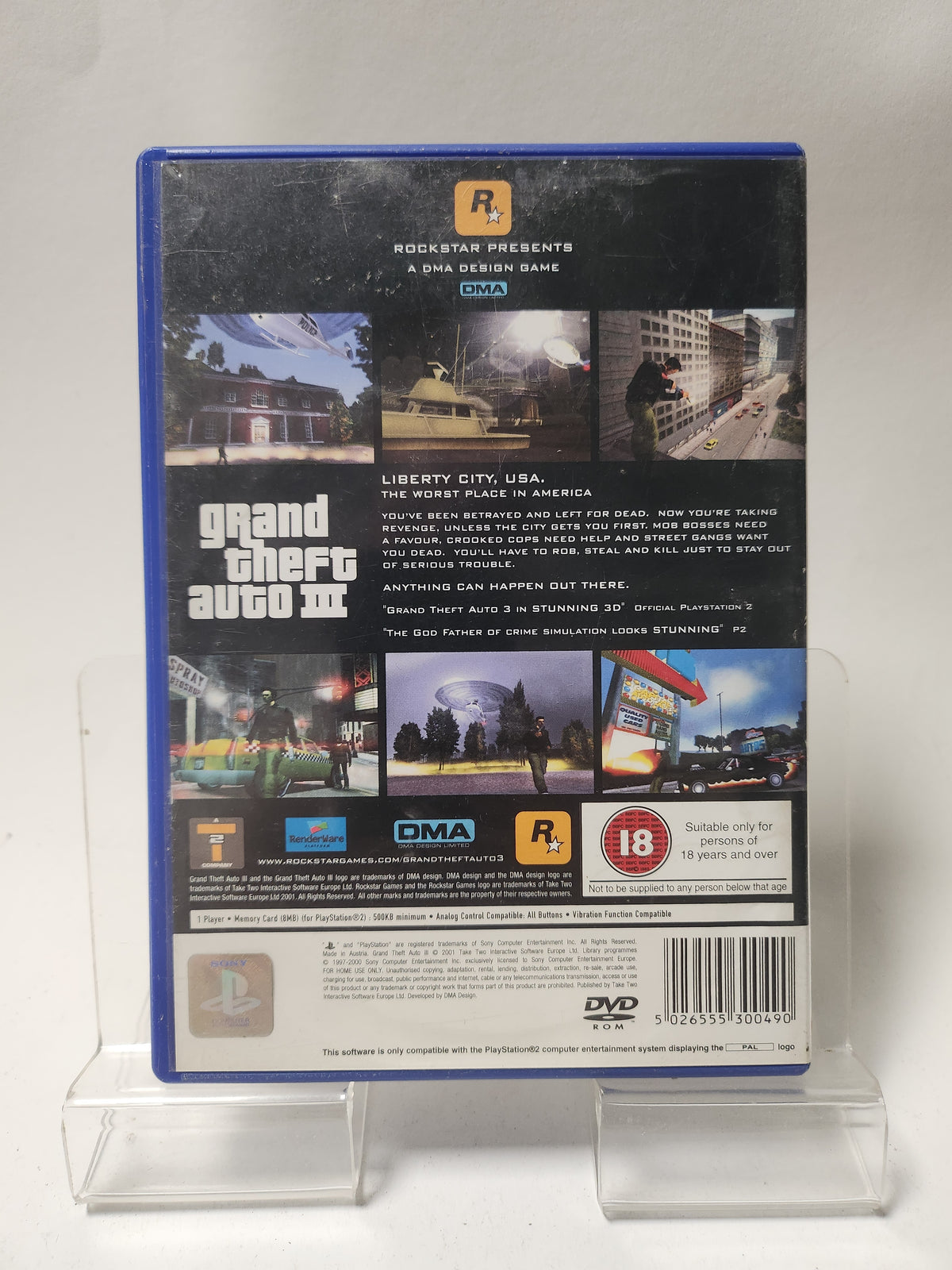 Grand Theft Auto III (No Map) PlayStation 2