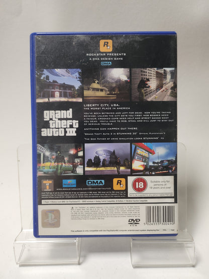 Grand Theft Auto III (No Map) PlayStation 2