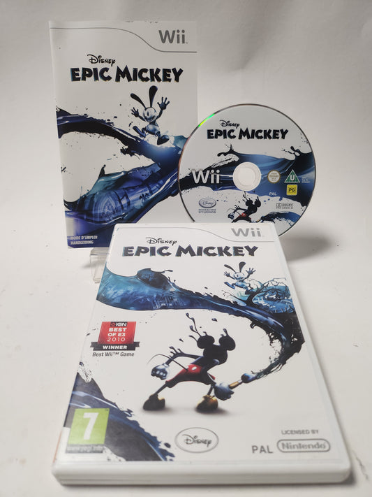 Disney Epic Mickey Nintendo Wii