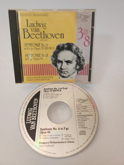 Ludwig van Beethoven: Symphonies No 3 & No 8 CD