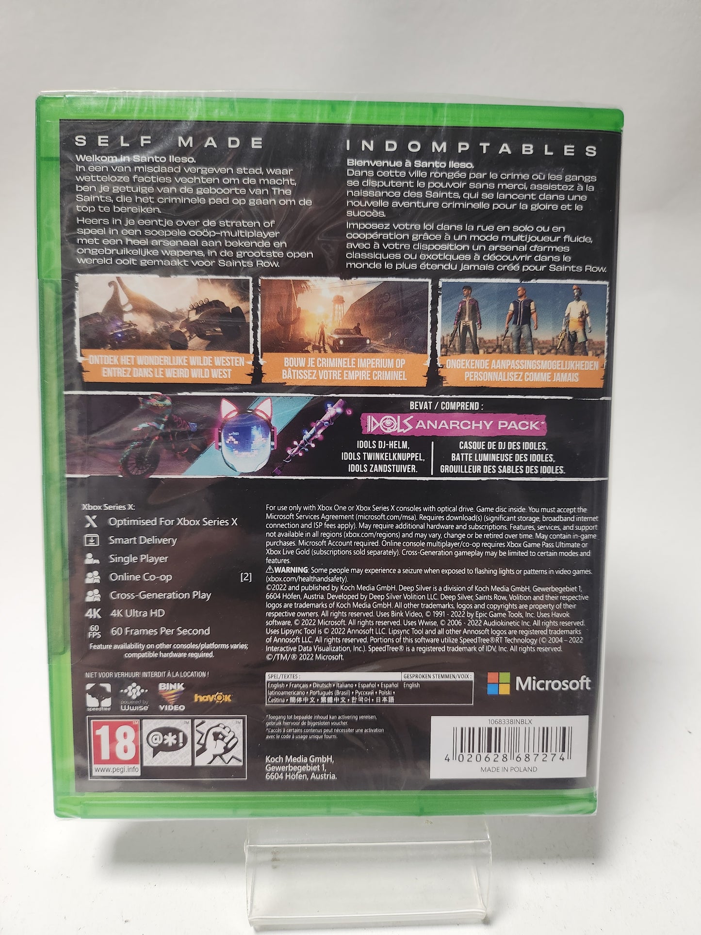 Saints Row Day One Edition Sealed Xbox One (+ Xbox Series X)