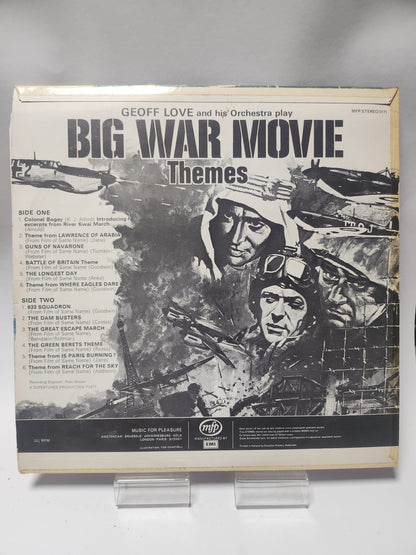 Geoff Love and his Orchestra play Big War Movie Themes LP Vinyl