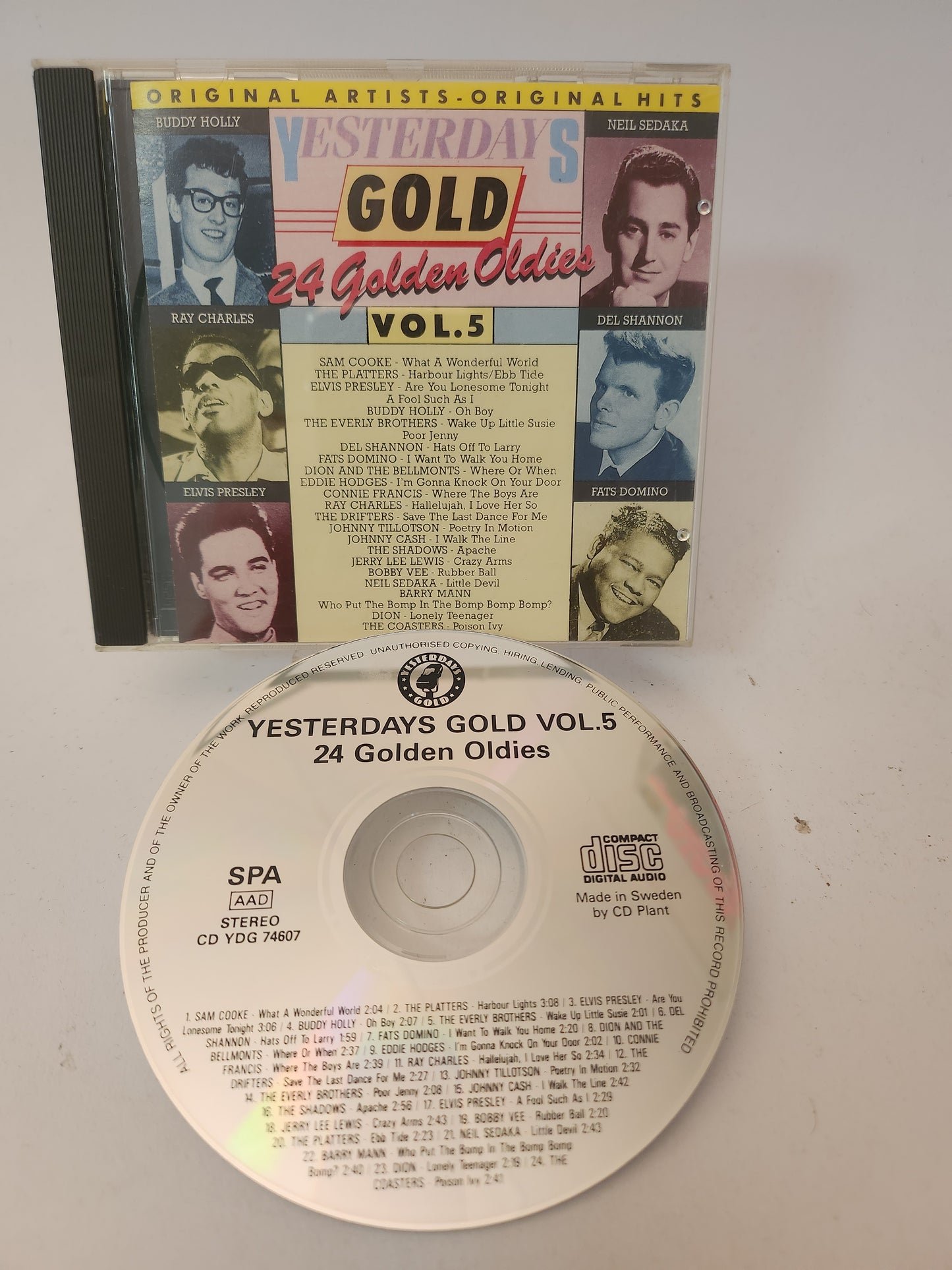 Yesterday's Gold Volume 5: 24 Golden Oldies CD