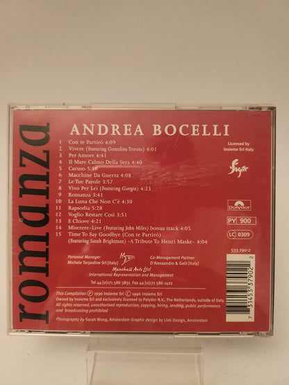 Andrea Bocelli: Romanza CD