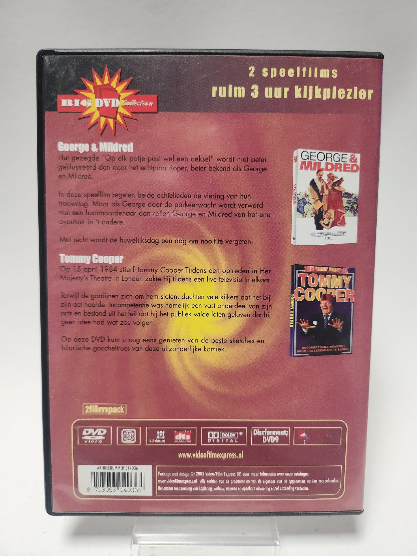 2 in 1 Dvd Box